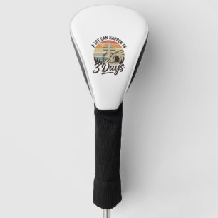 Christliches Ostern 3 Tage Retro-Kreuz-Höhlen-T-Sh Golf Headcover