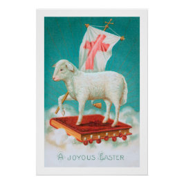 Christliches Paschal Lamb / Agnus Dei Oaster Poster
