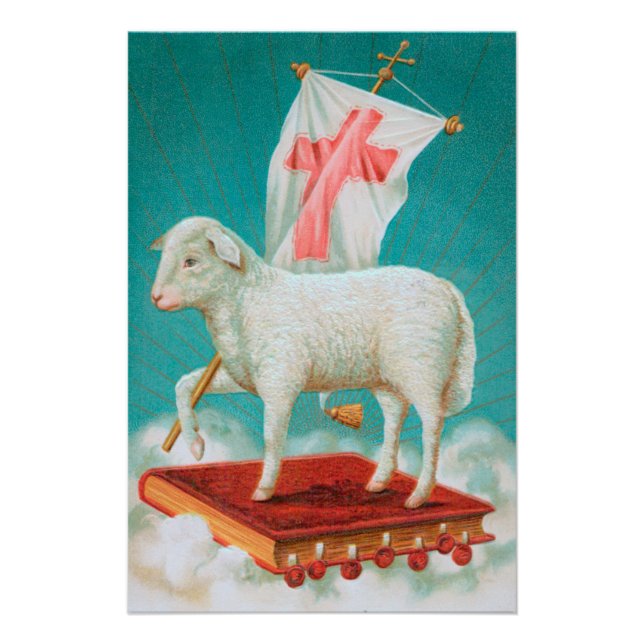 Christliches Paschalamm / Agnus Dei Generisch Poster (Vorderseite)