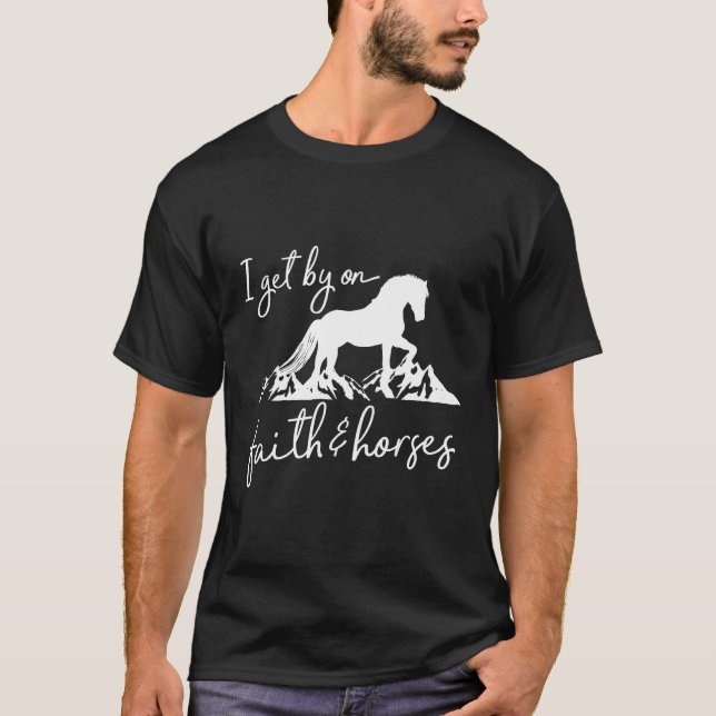 Christliches Pferd T-Shirt (Vorderseite)