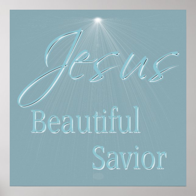 Christliches Poster mit Sprichwort (Vorne)