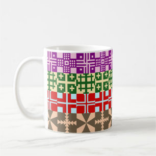 Christliches Quermuster 1 Kaffeetasse