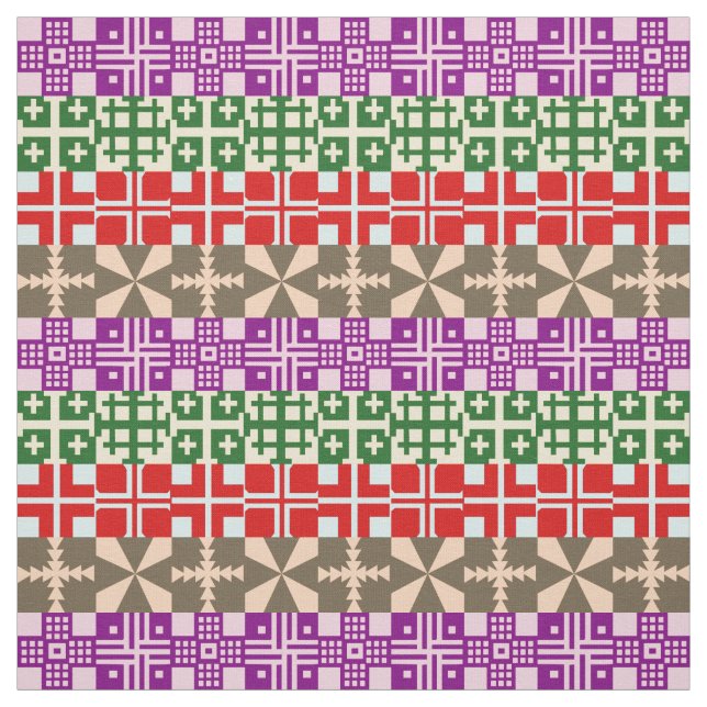 Christliches Quermuster 1 Stoff (Muster)