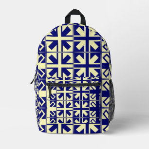 Christliches Quermuster 2 Bedruckter Rucksack