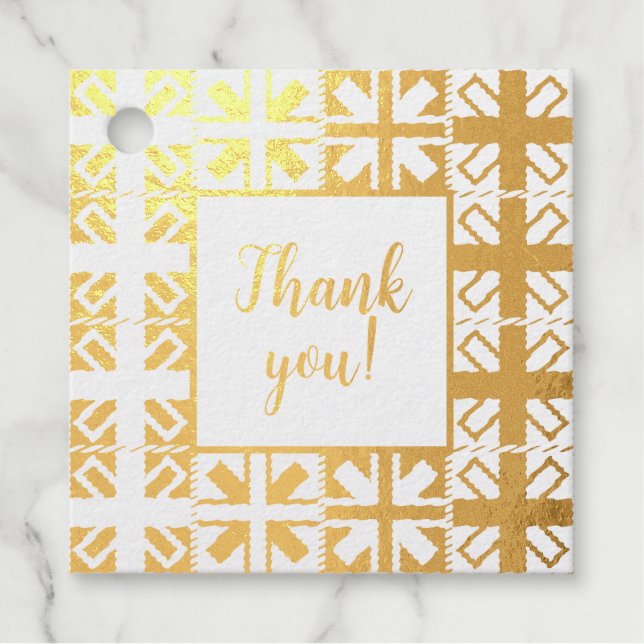 Christliches Quermuster 2 Geschenkanhänger (Vorderseite)