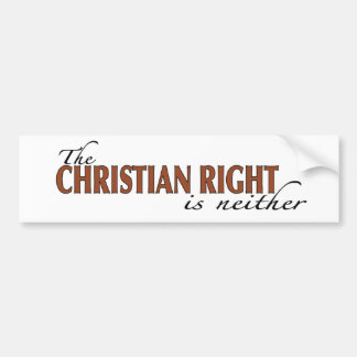 Christliches Recht Autoaufkleber