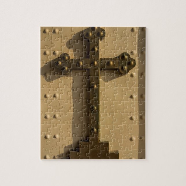 Christliches religiöses Kreuz im Irak Puzzle (Vertikal)
