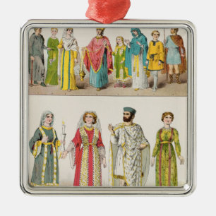 Christliches römisches Kleid Ornament Aus Metall