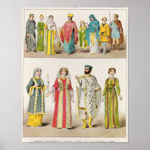 Christliches römisches Kleid Poster