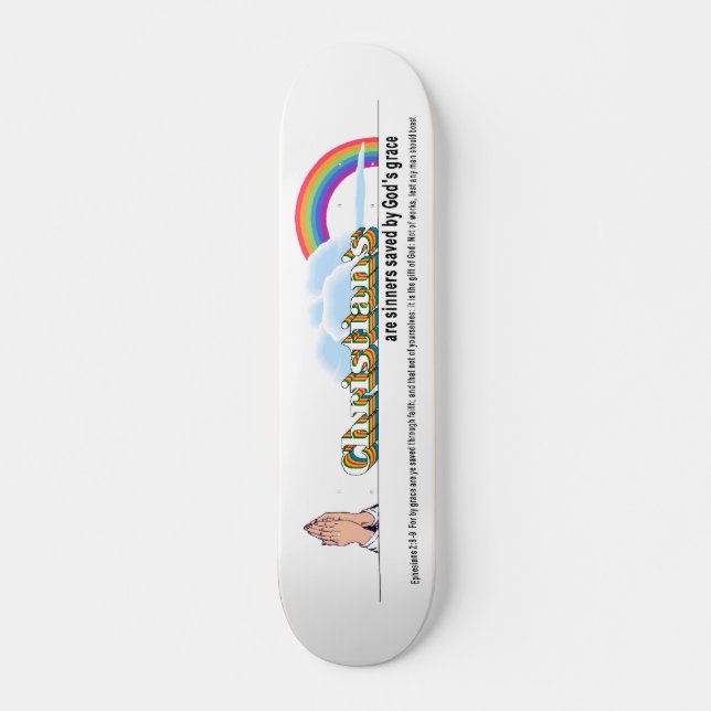 Christliches Skateboard (Vorne)