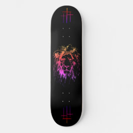 Christliches Skateboard Löwe von Juda