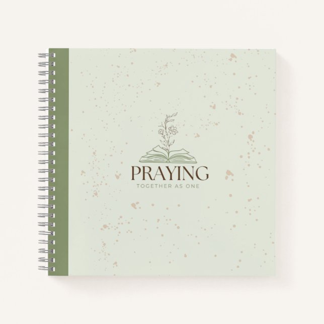 Christliches SpiralNotebook Notizbuch (Vorderseite)