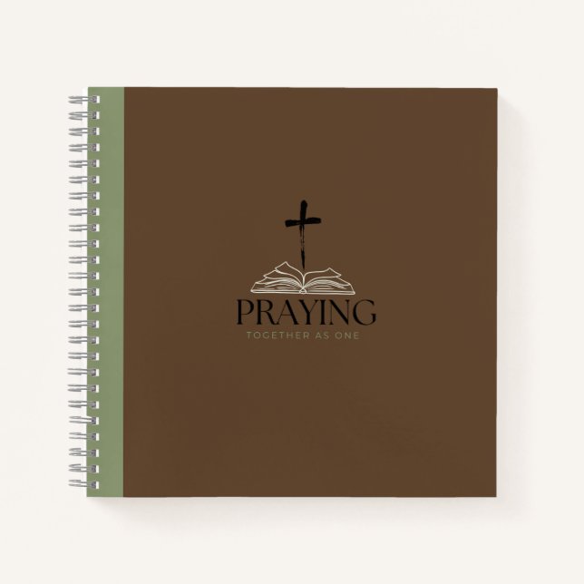 Christliches SpiralNotebook Notizbuch (Vorderseite)