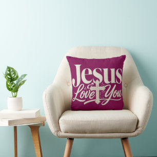 Christliches Sublimationsdesign Kissen