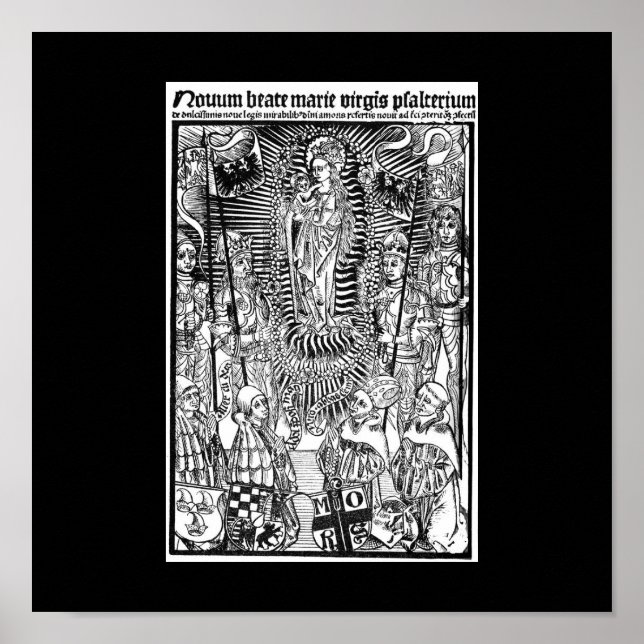 Christliches Symbolplakat Poster (Vorne)