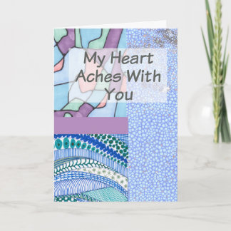 Christliches Sympathiekartendesign Karte