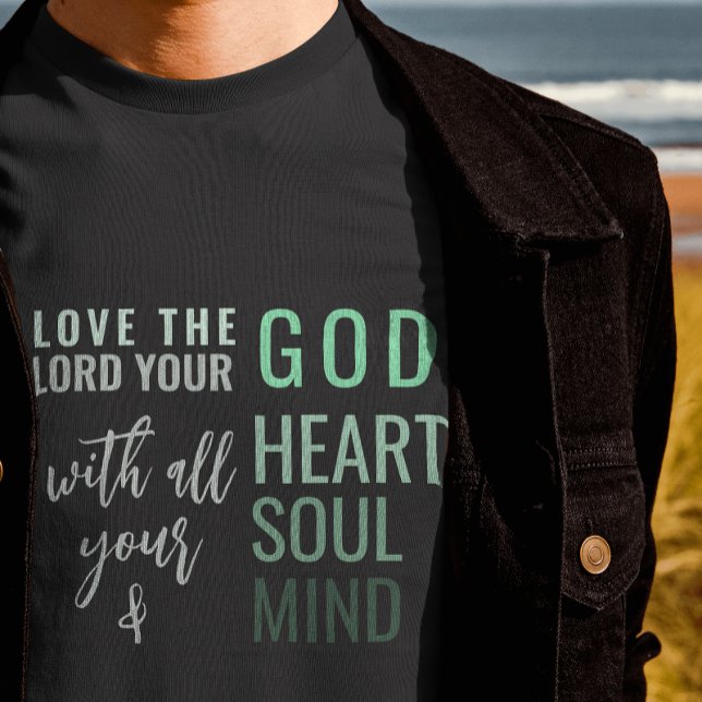 Christliches T-Shirt mit Bibelvers (Von Creator hochgeladen)