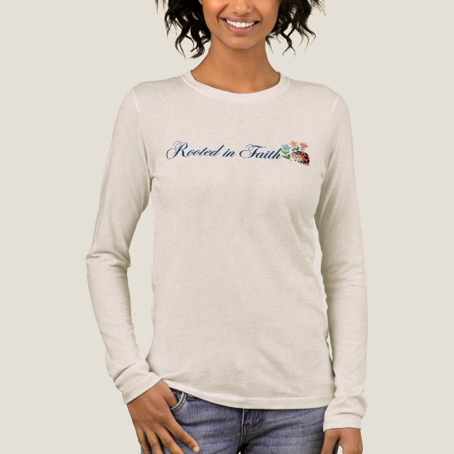 Christliches T-Shirt Tri-Blend Shirt (Vorderseite)