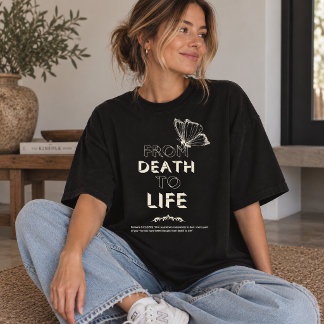 Christliches T-Shirt 'Von Tod zu Leben'