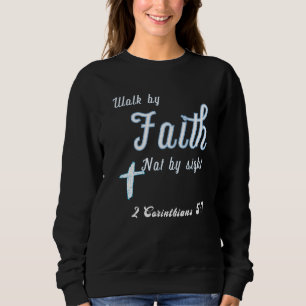 Christliches und Vintages Vertrauen für Männer und Sweatshirt