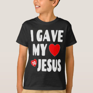 Christliches Valentins-Shirt - Ich gab mein Herz J T-Shirt