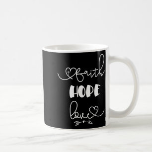 Christliches Valentinsgeschenk Rustikaler Glaube H Kaffeetasse