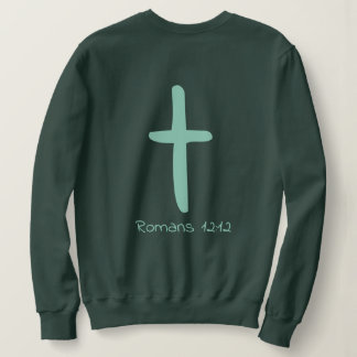 Christliches Vertrauen Sein Timing Sweatshirt