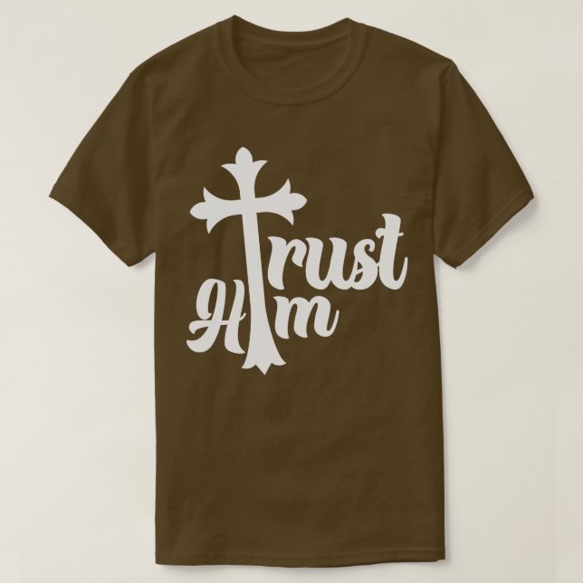 Christliches Vertrauen T-Shirt (Design vorne)