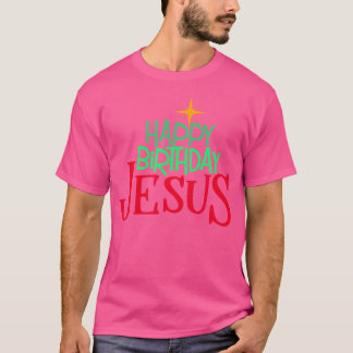 Christliches Weihnachtsfest Geburtstag Jesus Fraue T-Shirt