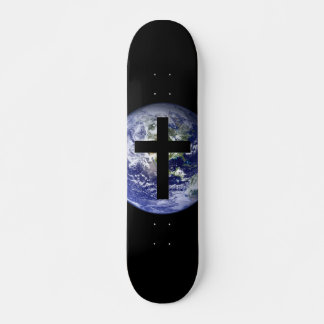 Christliches Weltkreuz-Board Skateboard
