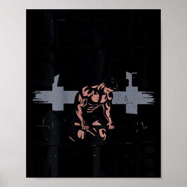 Christliches Workout Jesus Christus hat mein Leben Poster (Vorne)