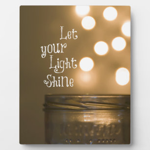 Christliches Zitat aus der Inspirationsbibel Fotoplatte