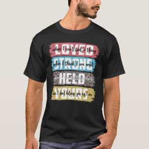 Christliches Zitat für Gott Christlicher katholis T-Shirt