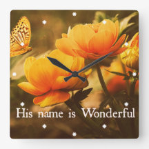 Christliches Zitat: Sein Name ist