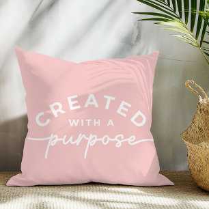 Christliches Zitronenpfropfen Rosa Kissen