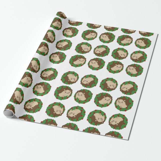 Christm Geschenkpapier (Ungerollt)