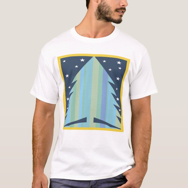 Christma Baum-T - Shirt (Vorderseite)