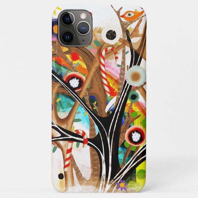 Christma Rainbow Baum Zauberkunst Candy Cane Winte Case-Mate iPhone Hülle (Rückseite)