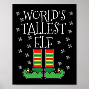 Christma von der weltgrößten Elf Matching Family G Poster