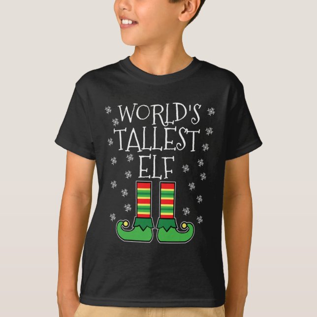 Christma von der weltgrößten Elf Matching Family G T-Shirt (Vorderseite)
