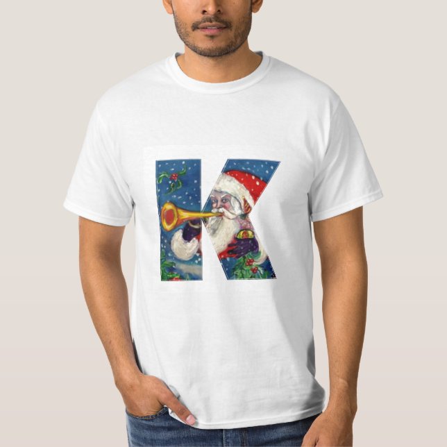 CHRISTMAL K BRIEF / SANTA CLAUS BUGLER T-Shirt (Vorderseite)