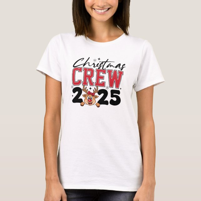 Christmas 2025 Crew T-Shirt (Vorderseite)