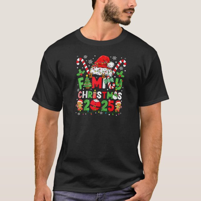 Christmas 2025 Family Matching Outfits Team Santa  T-Shirt (Vorderseite)