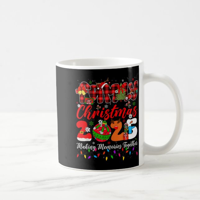 Christmas 2025 Xmas Lights Making Memories Togethe Kaffeetasse (Rechts)