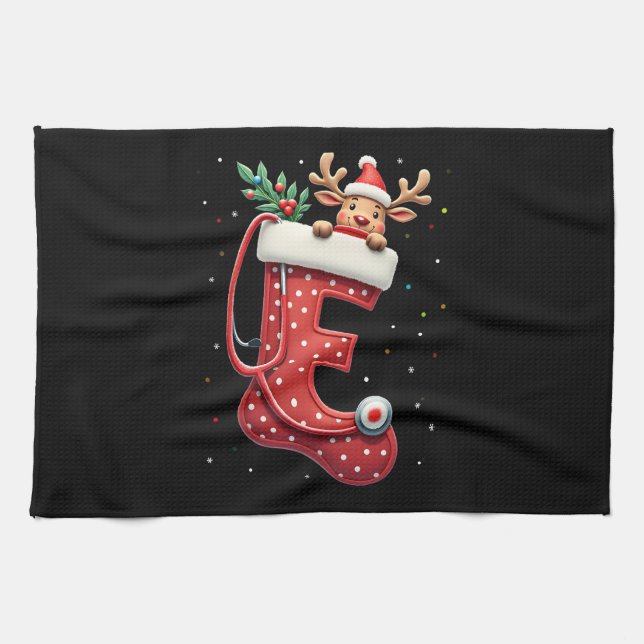 Christmas (4) geschirrtuch (Horizontal)