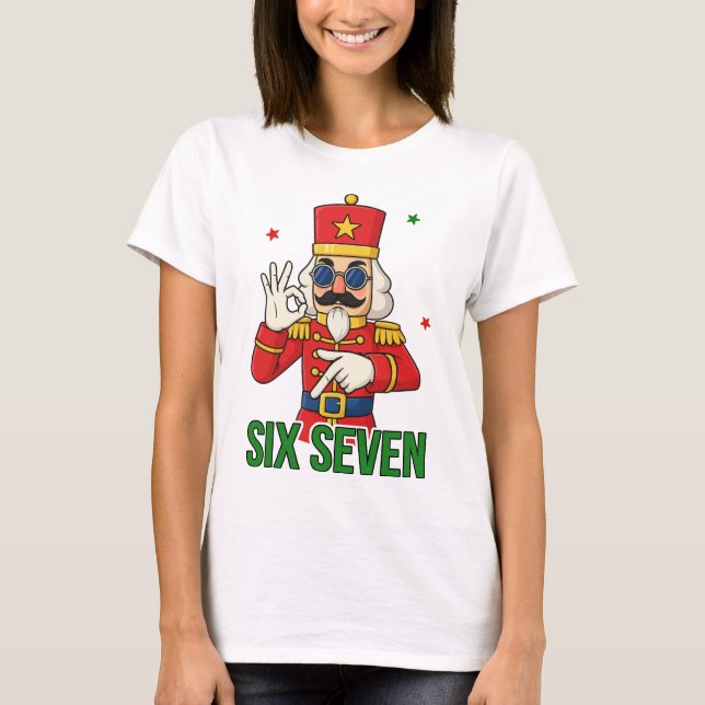 Christmas 67 Tee Funny Holiday Numbers Meme (Vorderseite)