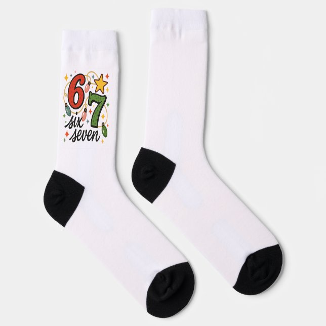 Christmas 6 7 Socks  Socken (Rechts)
