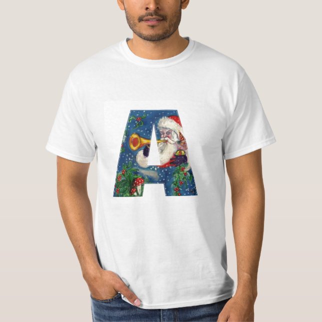 CHRISTMAS A BRIEF / SANTA CLAUS BUGLER T-Shirt (Vorderseite)