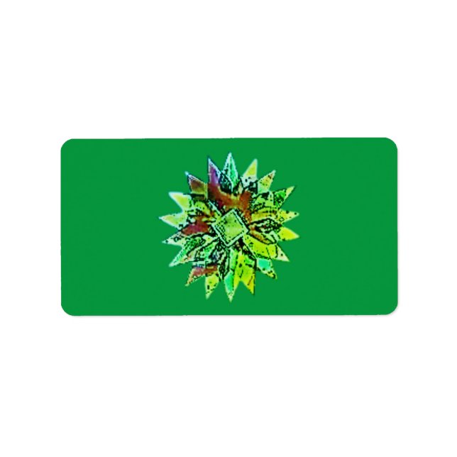 CHRISTMAS ADDRESS ETIKETTIEREN SAISONALE GREETINGS ADRESSAUFKLEBER (Vorne)