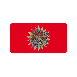 CHRISTMAS Address Labels Saisongrüße Adressaufkleber